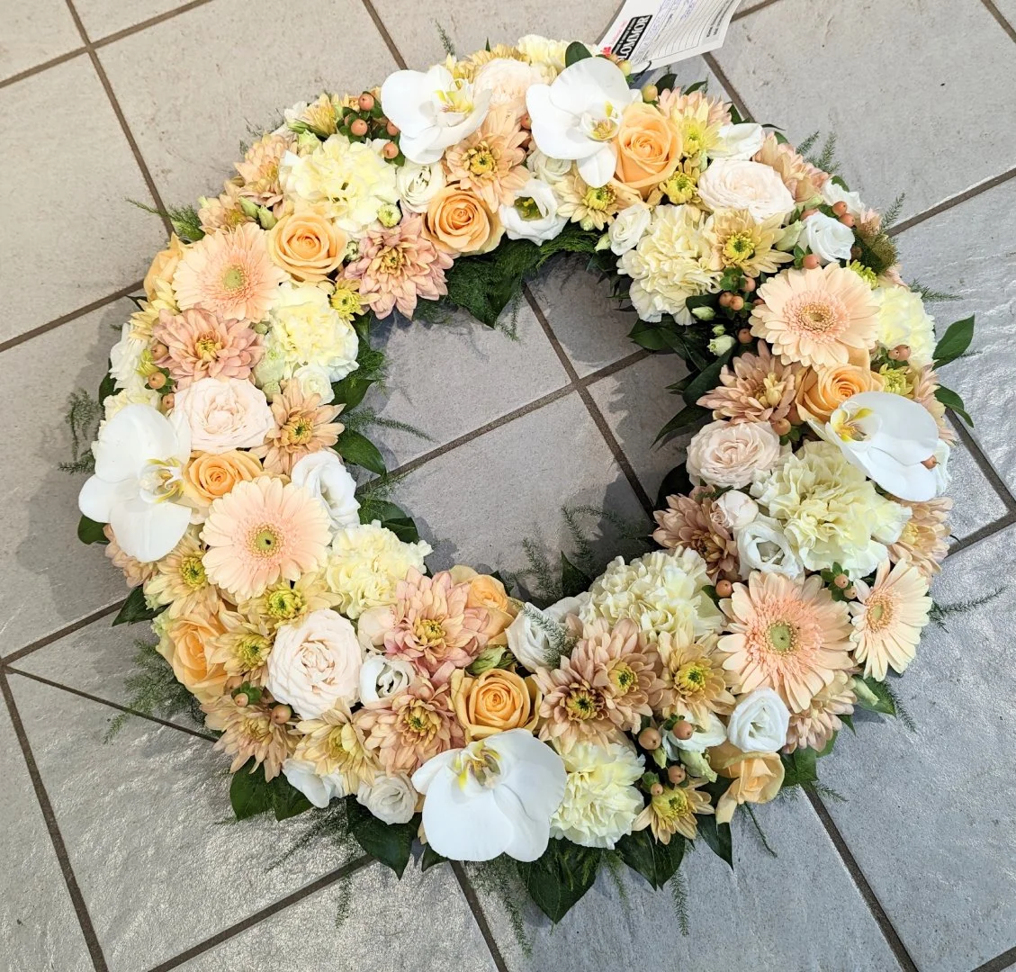 Aprikos blomsterkrans